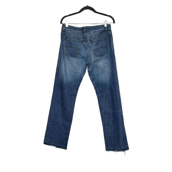 Armani Exchange medium wash mid rise straight leg jeans size 8 - Picture 4 of 14
